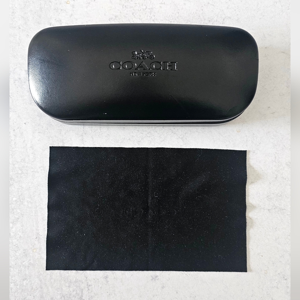 Coach Black Eyeglass Case